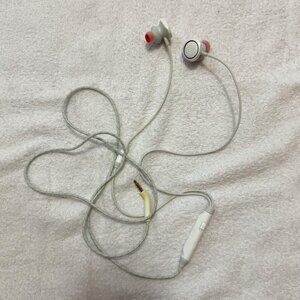 JBL Quantum 50 Wired, In-Ear Gaming Headphones with Inline Control, White